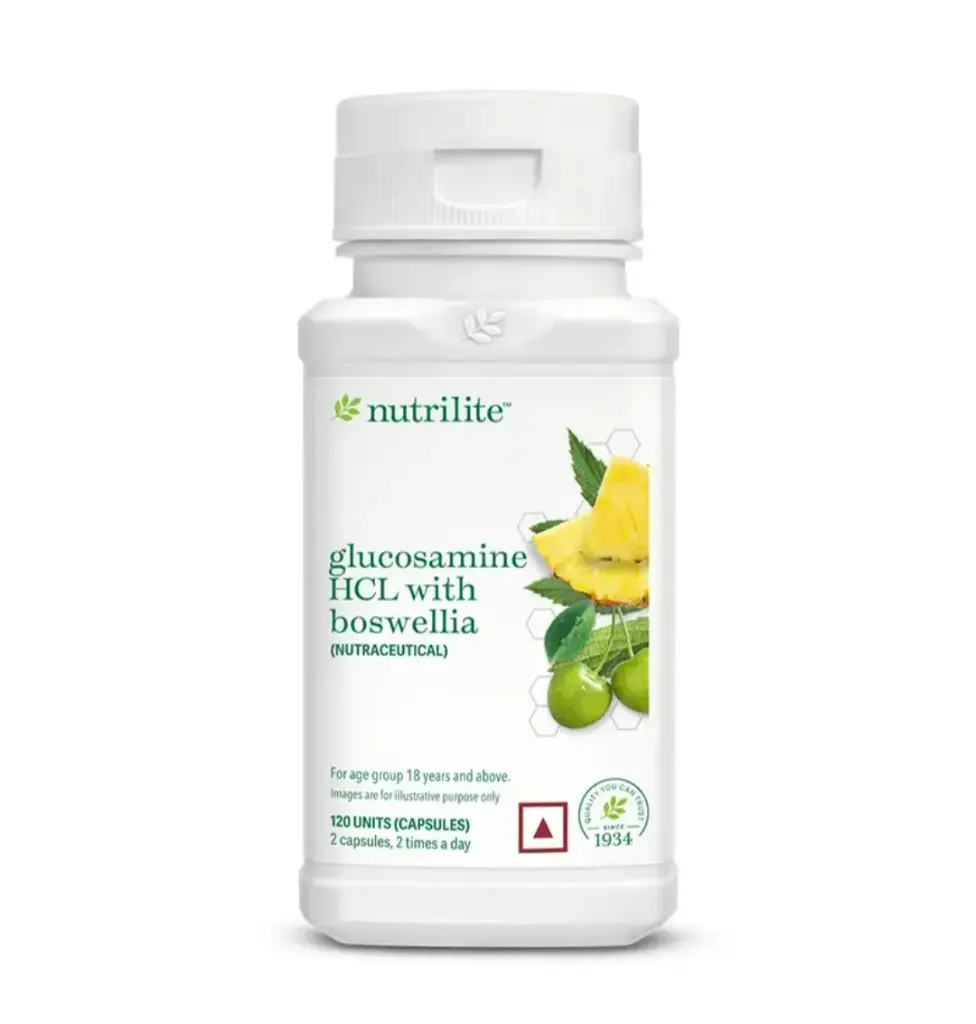 Amway Nutrilite Glucosamine HCL with Boswellia - 120 N