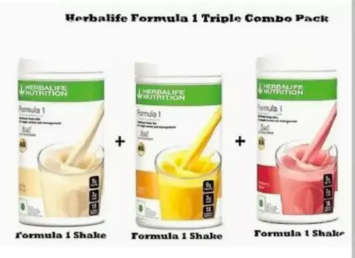 Herbalife Formula 1 Nutrional Shake Mix - Triple Pack (500 Grams each)